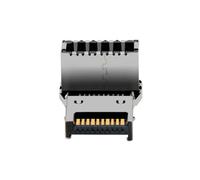 Kueohse Adaptador de Conector Convertidor de Cableado Frontal Tipo C, Tipo A, USB 3.1, 10 G, Placa Base de Computadora de 90 Grados, Tipo E, con Conector Tipo A.