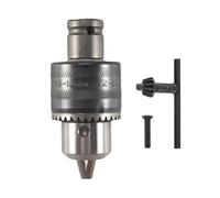 Kueohse Adaptador de taladro de 1,5 - 13 mm, 1/2 llave de veteada para taladro eléctrico