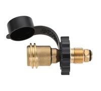 Kueohse Adaptador de Tanque de Propano. Convierte Cilindros de Propano QCC1/Tipo 1 de UU. A Propano (POL) del Reino Regulador de Manguera de Propano. Conexión A Nueva.