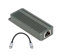 Kueohse Adaptador Ethernet Adaptador de Red LAN Cable Ethernet RTL8159 para Escritorio Laptop NAS