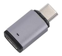 Kueohse Adaptador MagnéTico 5A USB C Macho una Hembra 100W PD ImáN de Carga RáPida Adaptador de Datos USB C Conector OTG, Recto