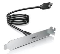 Kueohse Adaptador USB 3.2 de 20 Gbps, Cable de Extensión de Cabezal de Placa Base, Conector USB-C A USB 3.2 Tipo E, Clave A de 20 Pines, Soporte PCIe.