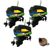 Kueohse Agitador de Café con Motor de, Mini Agitador Eléctrico Portátil para Bebidas, Diseño de Hélice de Acero Inoxidable