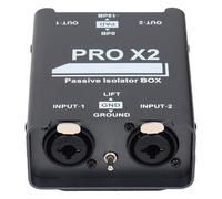 Kueohse Aislador de Audio de 2 Vías, Eliminador de Corriente de Audio, XLR 6.5, Aislador Permalloy, Transmisión en del Mezclador