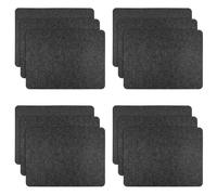 Kueohse Alfombrilla Resistente Al 12 Piezas para Freidora Aire, Protector para Encimera, Alfombrilla Antideslizante Prueba, Almohadillas Calientes Cocina para Licuadora