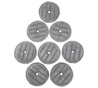 Kueohse Almohadilla de Fregona de 8 Piezas para Steam Mop PañO de Limpieza de Microfibra de Repuesto para Accesorios de Limpieza una Vapor