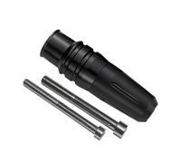 Kueohse Almohadillas Antichoque Universales para Motocicleta, Deslizadores de Escape, Accesorios de Protección Choques con Pernos de Aluminio de 8 mm y 10 mm.