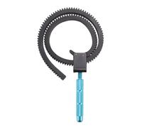 Kueohse Anillo de Enfoque, Anillo de Zoom Enfoque de Engranaje de Zoom con Manejar de AleacióN de Aluminio Compatible con CáMara RéFlex Digital