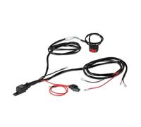 Kueohse Arnés de Cableado para Faros Antiniebla de Motocicleta, Lámpara LED, Delantero, Interruptor, Relé, Cable, para Motocicleta