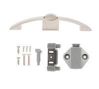 Kueohse Autocaravana Bloqueo de Empuje RV Caravana Candados para Gabinetes de Barcos Cerraduras de BotóN de Pestillo de CajóN para el Hogar Cerradura de la Puerta de Muebles C