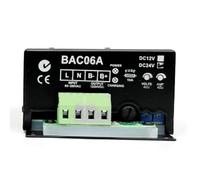Kueohse BAC06A Cargador de Batería Inteligente de 24 V Cargador de Batería Flotante Cargador de Batería Generador