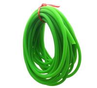 Kueohse Banda Elástica de Látex de Alta Elasticidad de 6 mm y 10 Metros para Pesca, Tirachinas, Industria, Entrenamiento Deportivo, Color Verde.