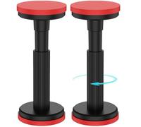 Kueohse Barra de Soporte Telescópica Ajustable de 18 A 44 cm para Techo y Gabinete (Paquete de 2)