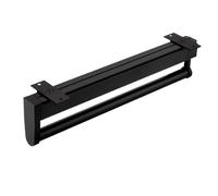 Kueohse Barra Telescópica para Ropa, Armario, Pantalones, Perchero, Colgador de Barra Transversal para Armario Extraíble Vertical Montado en la Parte Superior