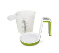 Kueohse Báscula de Medidora Electrónica con Pantalla LCD Báscula Digital de Alimentos de Cocina de Gran Capacidad de 1000 Ml Báscula Nutricional de 5 Kg