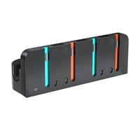Kueohse Base de Carga y Almacenamiento para la Consola para Switch 2, Compatible con los Mandos Izquierdo y Derecho de NS2 y con Espacio para Guardar Cartuchos de Juego.