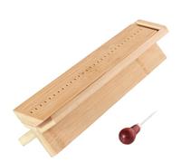 Kueohse Base de Encuadernación de Bambú con Punzón, Base de Perforación de Madera con Guía de Perforación, Guía Fácil de Usar.