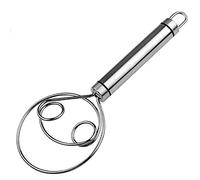 Kueohse Batidor de Masa de Pan DanéS Batidor de Masa de Pan HolandéS de Acero Inoxidable Herramienta de PuntuacióN Herramientas para Tartas para Pan, PasteleríA o Pizza