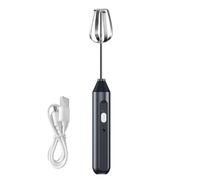 Kueohse Batidora de Mano EléCtrica,Batidora Agitadora de Acero Inoxidable,Batidora de InmersióN Batidora Manual InaláMbrica,Espumador Ajustable de 3 Velocidades