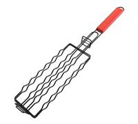 Kueohse BBQ Hot Dog Grillwurst Backkorb Grillter Fischclip Antihaftbeschichteter Jamón Salchicha Hotdog Grillkorb