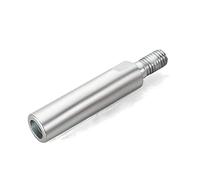 Kueohse Biela de ExtensióN de Amoladora Angular Rosca M10 Eje Giratorio Rueda de Pulido Almohadilla de Lijadora, Accesorios de Amoladora Angular