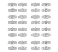 Kueohse Bisagra de Correa de Acero Inoxidable 32 Piezas Puerta para Marino 76 X 38 mm Accesorios NavegaciÓN Canotaje, Bisagras de Compartimiento Escotilla Marino
