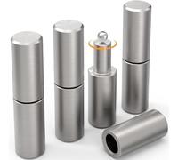 Kueohse Bisagras Barril Soldables 4 Pulgadas, Bisagras Puerta Alta Resistencia 4⅛ X 1 Pulgada, Bisagras Soldadas para Puertas Hierro, Puertas Metal, Rodamientos Bolas