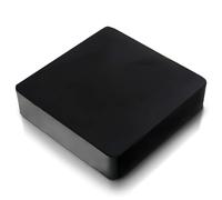 Kueohse Bloque de Banco de Caucho para Fabricación de Joyas - Bloque de Banco de Joyeros de Bloque de Caucho Sólido de 4 X 4 Pulgadas para Martillar, Dar Forma y Perseguir