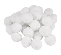 Kueohse Bolas de filtro para piscinas, bidón de algodón seco húmedo y portátil, material de filtro para acuario, fibra de tratamiento de agua, 200 g