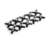 Kueohse Bolas de Marcador Reflectante para Captura de Movimiento Infrarrojo Óptico 14.5MM 10 Pcs Marcadores de Pegado Tipo para Animación 3D Seguimiento VR