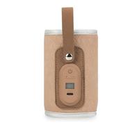 Kueohse Bolsa Calentadora de Biberones con Alimentación USB, Aislante, Portátil, para Viaje, para Coche, con Termostato para Leche Caliente, Color Rosa.