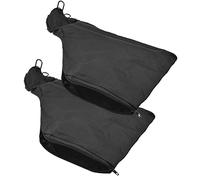 Kueohse Bolsa para Polvo de Ingletadora, Bolsa Colectora de Polvo Negra con Cremallera y Soporte de Alambre, para Ingletadora Modelo 255, 2 Uds.