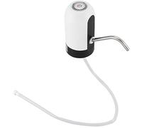 Kueohse Bomba de Botella de Agua, Bomba de Agua Potable Automática con Carga USB Dispensador de Agua Eléctrico Portátil Interruptor de Botella de Agua para Botella de 5 Galones Universal