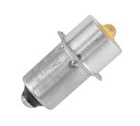 Kueohse Bombilla de Linterna de Metal LED Bombilla de Luz de Repuesto para Exteriores de Alto Brillo Senderismo Acampada Pesca 6-24V P13.5S