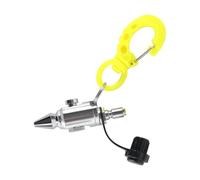 Kueohse Boquilla de Aire para Buceo de Acero Inoxidable. Limpieza de Equipos. Liberación de la Punta. Herramientas de Limpieza Rápida.
