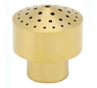 Kueohse Boquilla de Fuente de Latón, Columna de Estanque DN15 de 1/2 Pulgada, Cabezal de Rociado de Agua para Parque de Atracciones de Estanque de Jardín