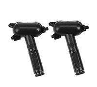 Kueohse Boquilla de lavado de faros delanteros de 2 piezas para Golf Mk5 2006-2009 1K6955103 1K6955104