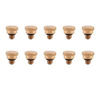 Kueohse Boquilla de NebulizacióN de LatóN con Rosca de Tornillo 10 Uds. 10/24, Boquilla de AtomizacióN de Baja PresióN para de RefrigeracióN al Aire Libre