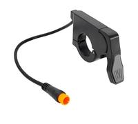 Kueohse Botón de Liberación Rápida del Acelerador de la Bicicleta de Montaña e Bike Acelerador Eléctrico Acelerador de Pulgar Puerto M8 Manija de Liberación del Acelerador