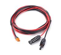 Kueohse Cable de Carga Solar XT60I-F Adaptador de Cable de 12 AWG Cable de ExtensióN Conector para Panel Solar Generador BateríA de AlimentacióN A
