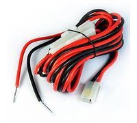 Kueohse Cable de Corriente Continua Cable para Radio Movil TK-760/768/8800 TM-241 FT 3 Metros