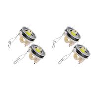 Kueohse Cable de Disparo en Carrete Reutilizable (Paquete de 4) - Defensa Perimetral de Alerta Temprana para Todos los Dispositivos Línea de 85 Pies en Carrete de Viento Fácil