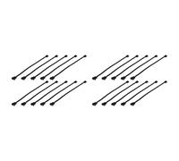 Kueohse Cable de Extensión para Ventilador de Caja con Conector PWM de (20 Unidades, 26 Cm) para de Refrigeración de CPU de Computadora.