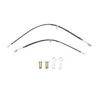 Kueohse Cable de Freno para Club Car Precedent 2008-Up, L + R Lado del Conductor y del Pasajero, 103528701 102557501 103528702 102557502