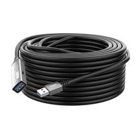 Kueohse Cable Extensor USB 3.0 Activo Booster Cable de Extensión USB 3.0 de 20 M Cable de Extensión Activo USB 3.0 Macho A Hembra