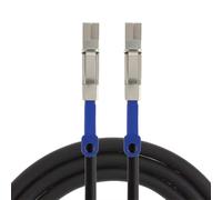 Kueohse Cable MinSAS 4X SFF-8644 A SFF-8644 Cable Multicarril Blindado Cable de Transmisión de Sincronización de Datos de Servidor de Disco Duro 1M
