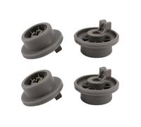 Kueohse Cacerola inferior para lavaplatos, compatible con & 165314 piezas para lavaplatos, ruedas inferiores