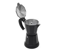 Kueohse Cafetera Eléctrica Espresso para 6 Tazas, 300 Ml, Cafetera Espresso de Aluminio, Jarra para Espresso, Enchufe Europeo