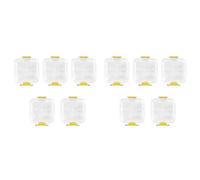 Kueohse Caja de de Almohada Dental, 10 Piezas de PelíCula de Membrana Transparente Escaparate de Cajas de Dientes Caja de y Puente Dental