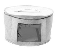 Kueohse Caja Organizadora de Sombreros Cajas de Sombreros de Viaje Redondas Sombreros Plegable con Tapa a Prueba de Polvo Caja de Almacenamiento de Sombreros Grandes Cajas de Sombreros A